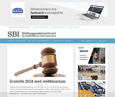 Swedish Institute Of Steel Construction Sbi environment construction