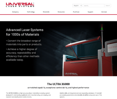 Universal Laser Systems universal systems