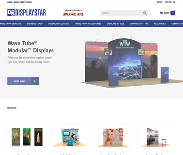 Displaystar Trade Show Displays and Equipment banner event
