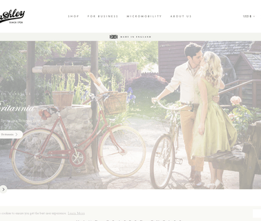 Pashley Cycles upright cycles