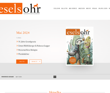 Eselsohr Leseabenteuer Gmbh website book