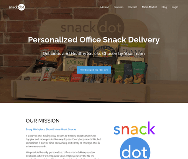 Snackdot: Personalized Office Snack Delivery chips nuts