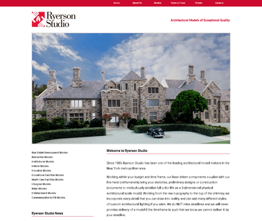 Architectural Models - Architectural Model Maker - Ryerson model maker