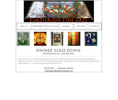 Masterson Fine Arts stained glass windows