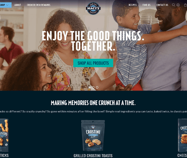 John Wm. Macys Cheesesticks snacks full
