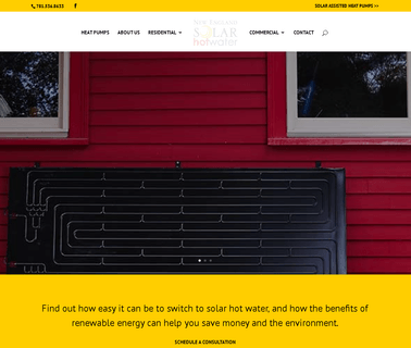 New England Solar Hot Water Commercial Solar Hot Water Solar Hot boston installation
