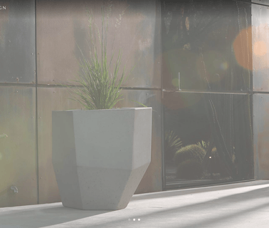 Cast Concrete Planters Receptacles and Furnishings tuscan planters