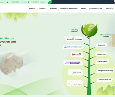 Mint Life Sciences dementholised mint