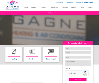 Gagne Heating & Air Conditioning - Georgia Conditioned Air conditioners heat pump