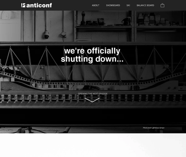 Anticonf boards free
