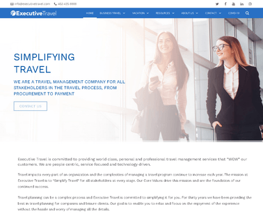 Executive Travel executive