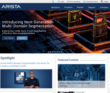 Arista Networks cloud large