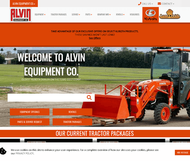 Home Alvin Equipment Alvin Tx agricultural machinery implements