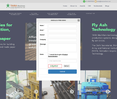 Tara Machines and Tech Services bricks machine