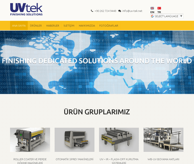 Uv Teknoloji Kimya Makine San. Tic. Ith. Ihr. A.S finishing machines
