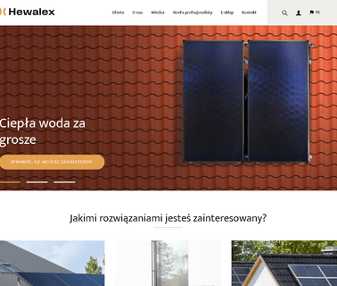 Hewalex energy solar collector