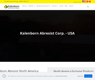 Kalenborn Abresist Inc. coagulated linings