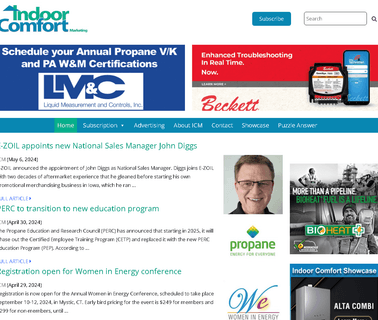 Indoor Comfort Marketing marketing websites