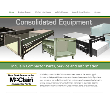 Consolidated Equipment, Materia recycling refuse