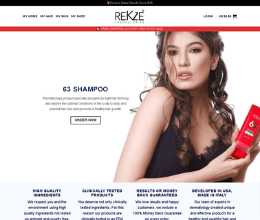 Rekze Laboratories; Clinically Proven tea selection
