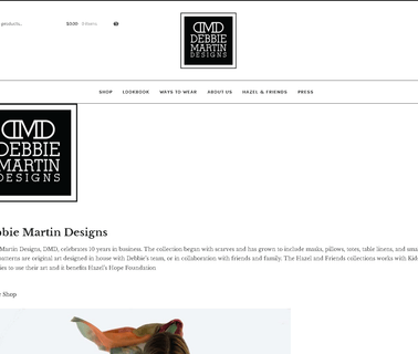 Debbie Martin Designs table linens wholesale