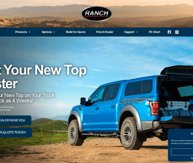 Ranch Fiberglass auto accessories warehouse