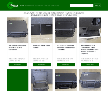 Nelson Case Corporation display props