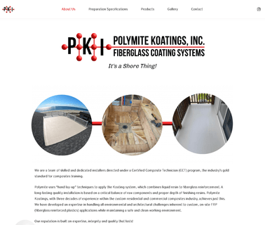 Polymite Koatings  fiberglass roofing