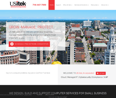 Us Itek Cloud Computing Computer Support Managed it Support cloud computing
