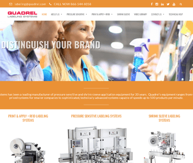 Labeling Systems; Labeling Machines; Quadrel custom packaging wholesale