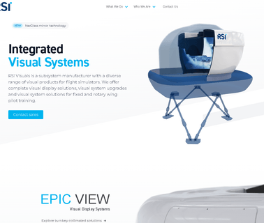Rsi Visual Systems image projection