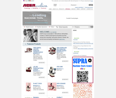 Home - Supra Machine Tool centers lathe