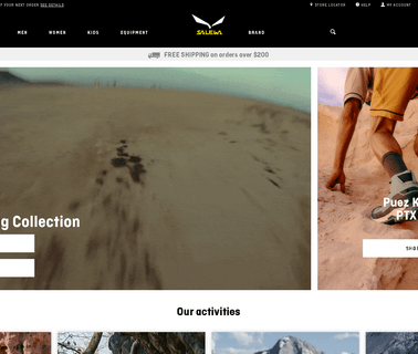Salewa adventure mountain