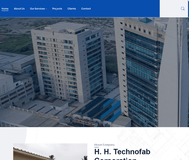 H H Technofab Corporation exporting steel