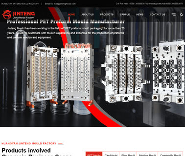 Huangyan Jinteng Mould plastic blowing moulds