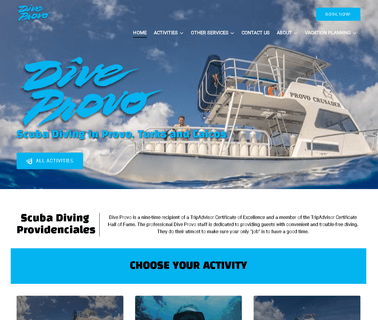 The Best of the Turks & Caicos Scuba Diving; Dive dive islands