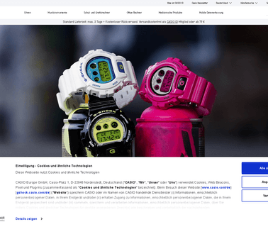 Casio Europe Gmbh casio and