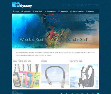 Home - H2Odyssey scuba cylinders