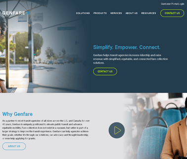 Spx Genfare fare collection systems