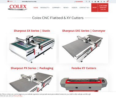 Colex Finishing Inc flatbed digital