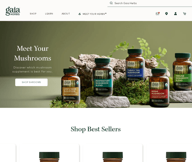 Gaia Herbs full line herbs