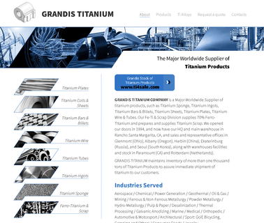 Grandis Titanium hook bags