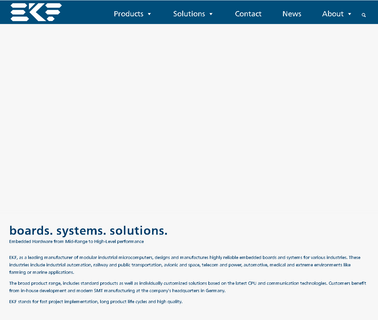 EKF iAFIS - Internet Article DeFects Information System - Homepage card board