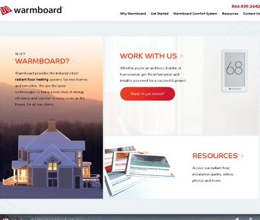 Warmboard america products