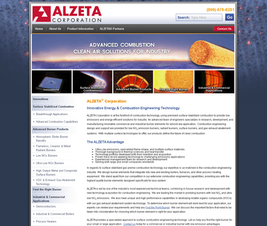 Alzeta Corp boilers accessories
