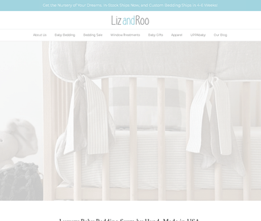 Liz and Roo Fine Baby Bedding crib bedding sets