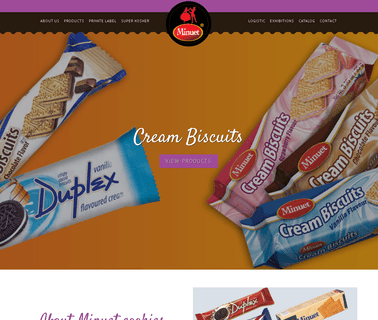 Minuet Cookies, Fimex biscuits sandwich