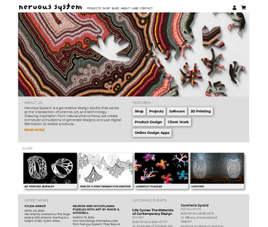 Nervous System art use