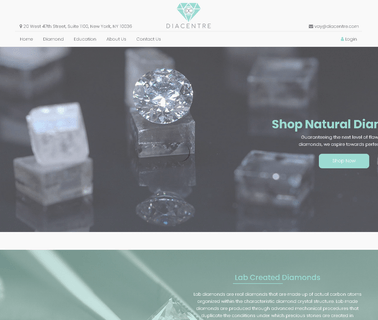 Diacentre diamonds loose