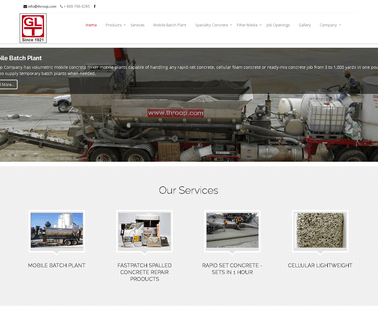 Geoge L. Throop Co. flooring grout